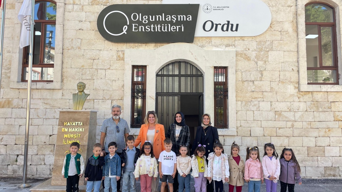 Aynur Şahin Anaokulu Öğrencilerinden Enstitümüze Ziyaret 